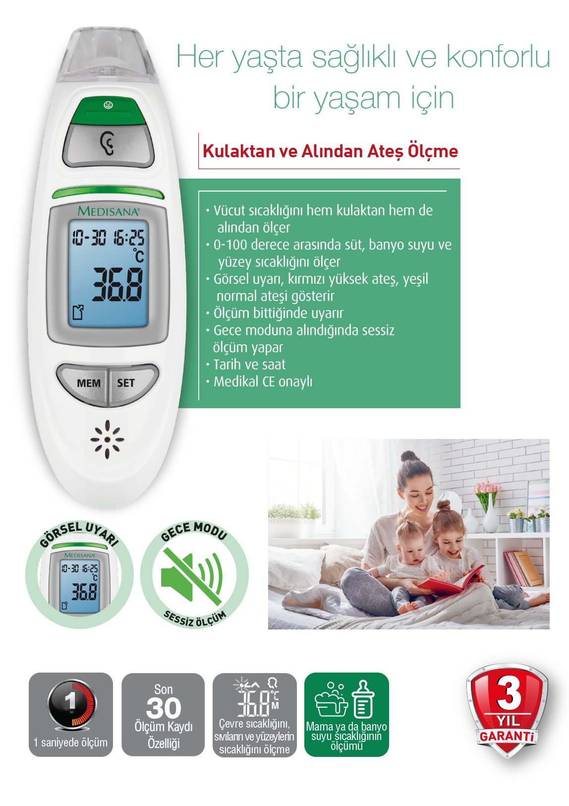 koltuk altı ateş ölçer kaç olmalı