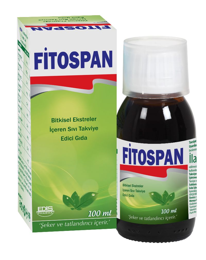 Fitospan Bitkisel Ekstreler İçeren Sıvı Takviye Edici Gıda 100 ml