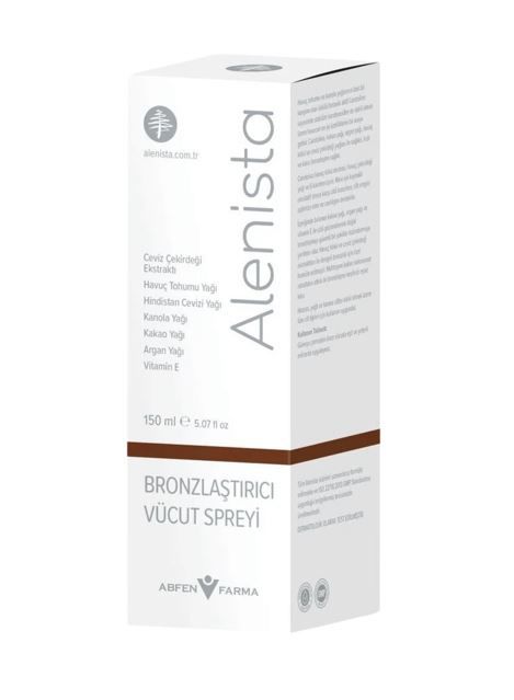 Abfen Alenista Bronzlaştırıcı Vücut Spreyi 150ML