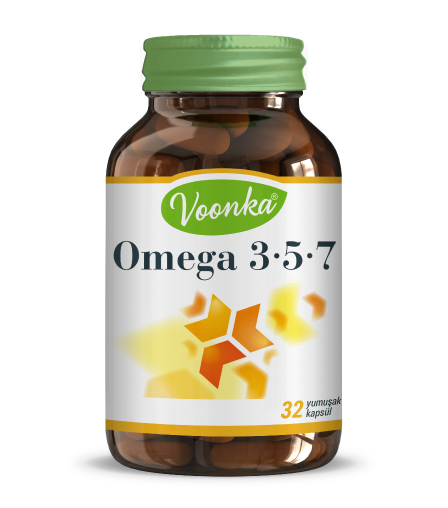 Voonka Omega 3-5-7 32 Kapsül Balık Yağı