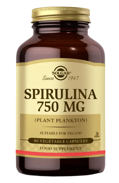 Solgar Spirulina 750mg 80 Tablet