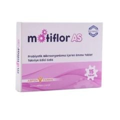 Abfen Motiflor AS Probiyotik 15 Tablet