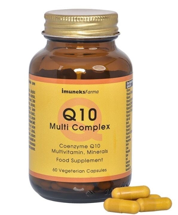 Imuneks Farma İmuneks IF Q10 Multi Complex Takviye Edici Gıda 60 Vejeteryan Tablet