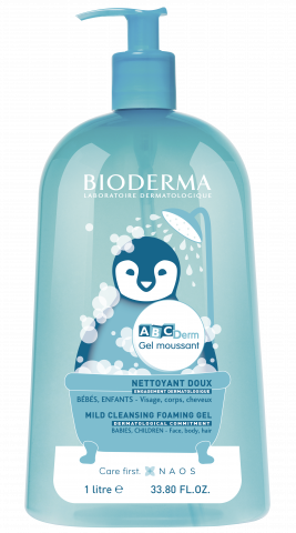 Bioderma ABCDerm Foaming Cleanser 1 Litre