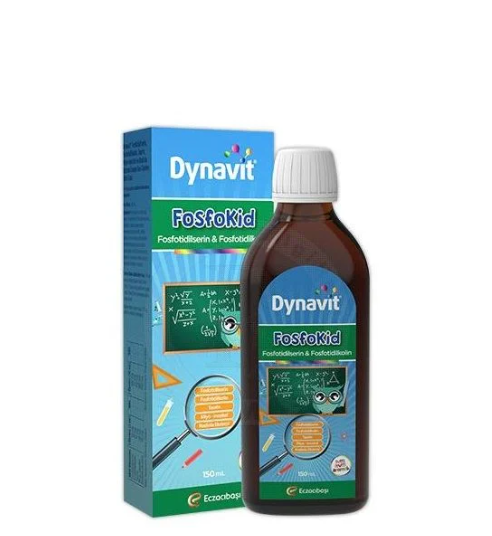 Dynavit FosfoKID Fosfotidilserin Fosfotidilkolin Sıvı 150 ML