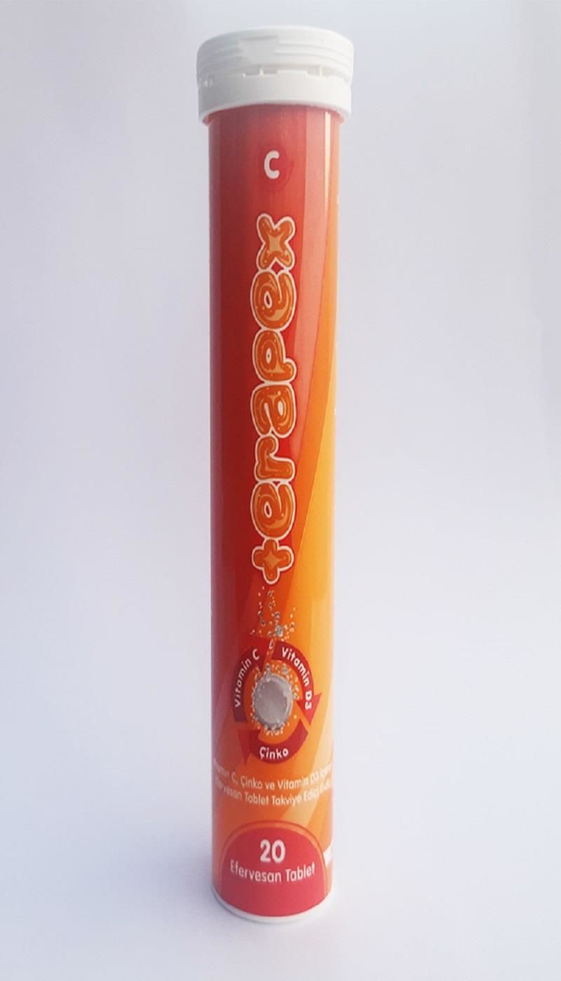 Abfen Terapex Vitamin C 20 Efervesan Tablet