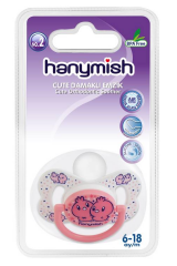 Hanymish Cute Silikon Damaklı Emzik No:101