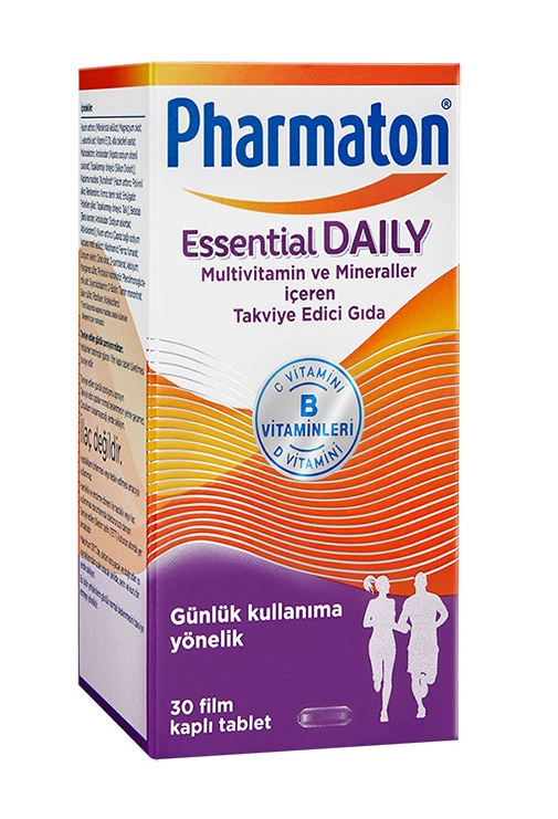 Pharmaton Essential Daily Takviye Edici Gıda 30 Film Kaplı Tablet
