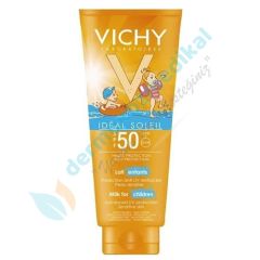 Vichy Capital Soleil Spf50+ Çocuklar İçin Yüz ve Vücut Güneş Sütü 300ml