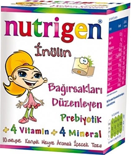 Nutrigen Inulin Prebiyotik Içeren Toz 10 Şase