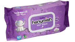 Hanymish Islak Havlu Mendil 64 lü