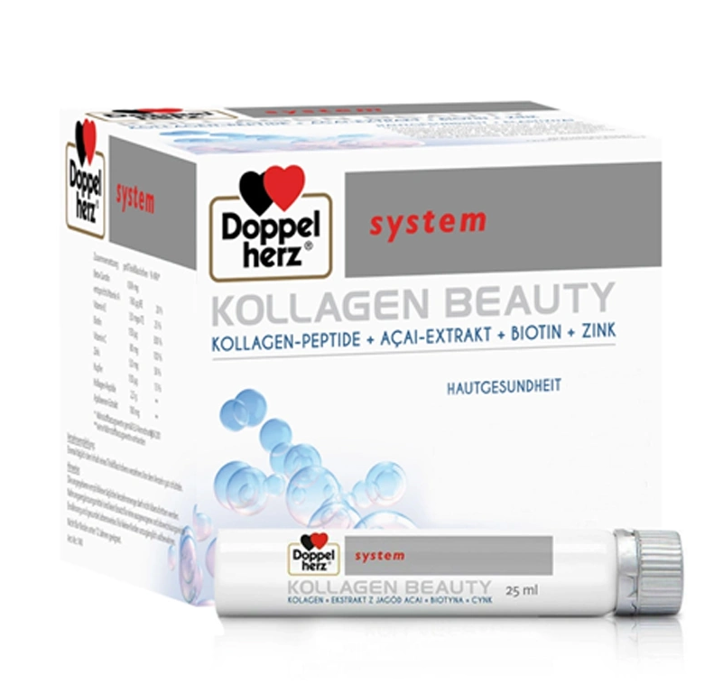 Doppel Herz System Kollagen Beauty İçeren Takviye Edici Gıda 30 x 25 ml