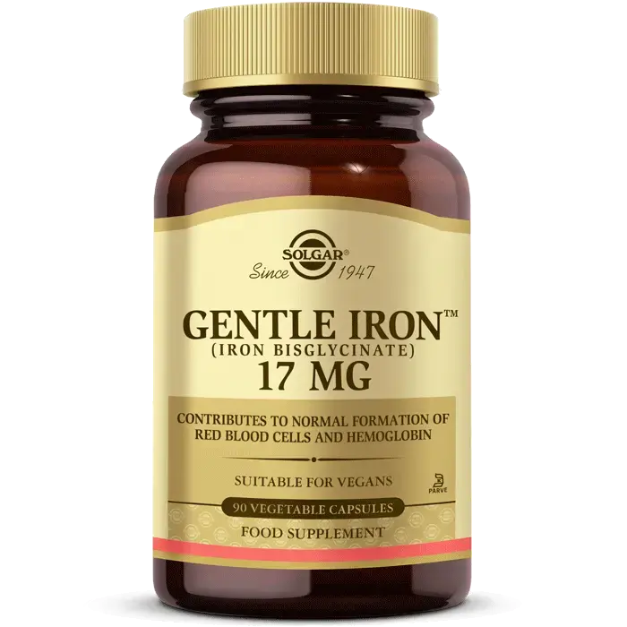 Solgar Gentle Iron 17 mg 90 Kapsül