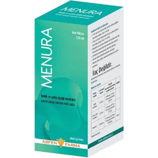 Abfen Menura Bitkisel Şurup 120 ML