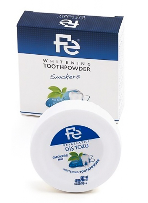Fe Beyazlatıcı Diş Tozu Sigara İçenler İçin