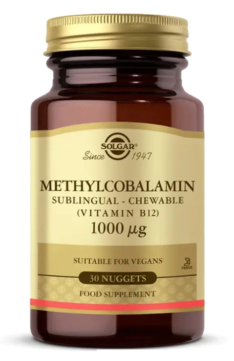 Solgar Methylcobalamin (Vitamin B12) 1000 mcg 30 Tablet