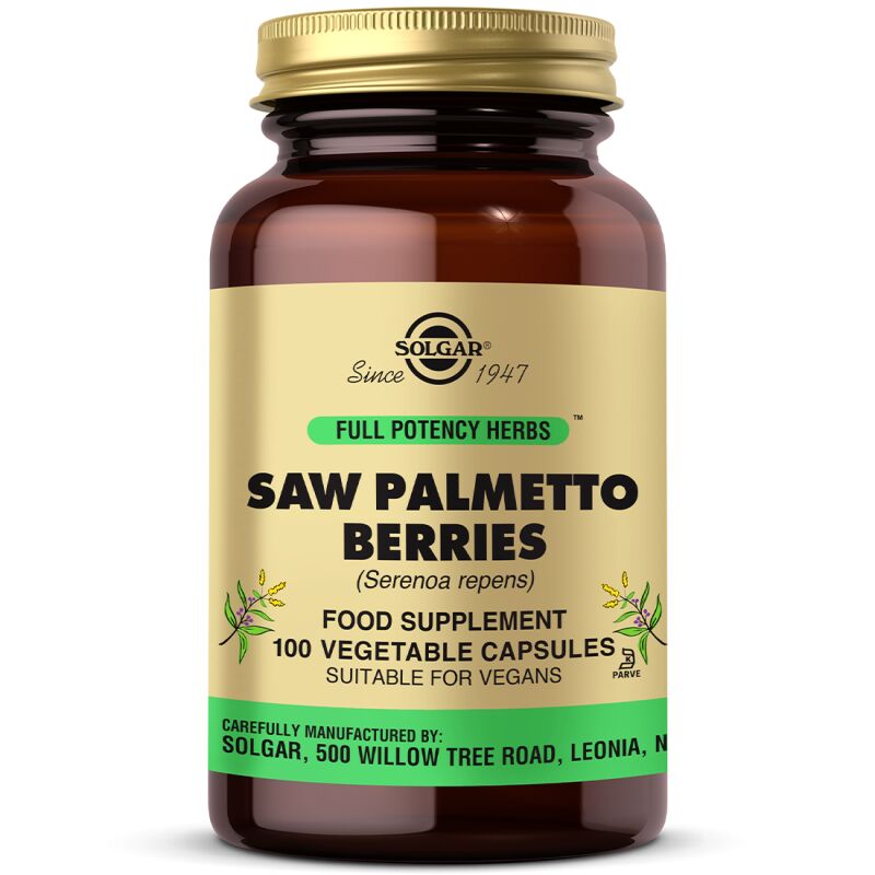 Solgar Saw Palmetto Berries 100 Kapsül Vitamin