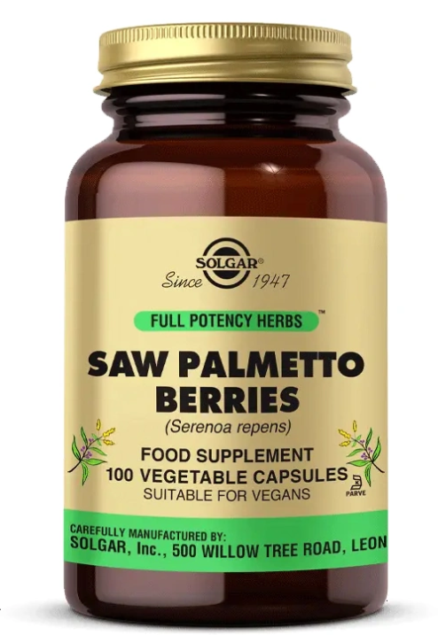 Solgar Saw Palmetto Berries 100 Kapsül Vitamin