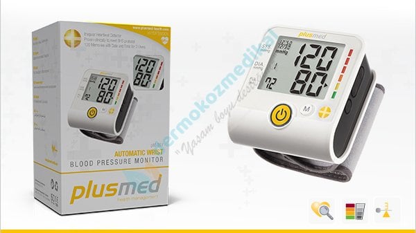 PlusMed pM-B51 Otomatik Bilekten Ölçen Tansiyon Aleti