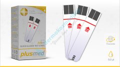 PlusMed pM-100 fasTTest Kan Şekeri Ölçüm Stribi