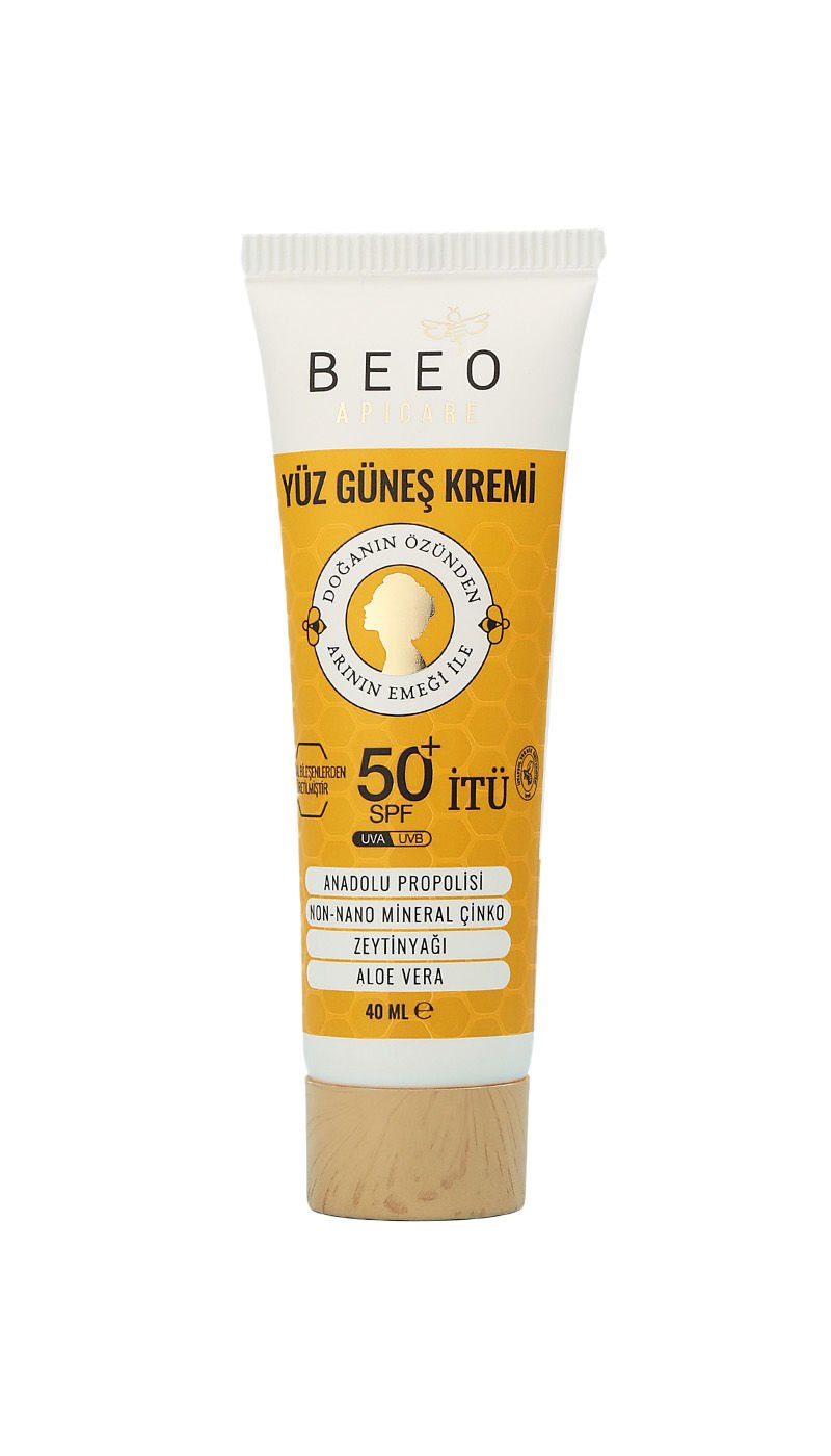 BEE'O Bee & You ApiCare Propolisli Yüz Güneş Kremi 40ml