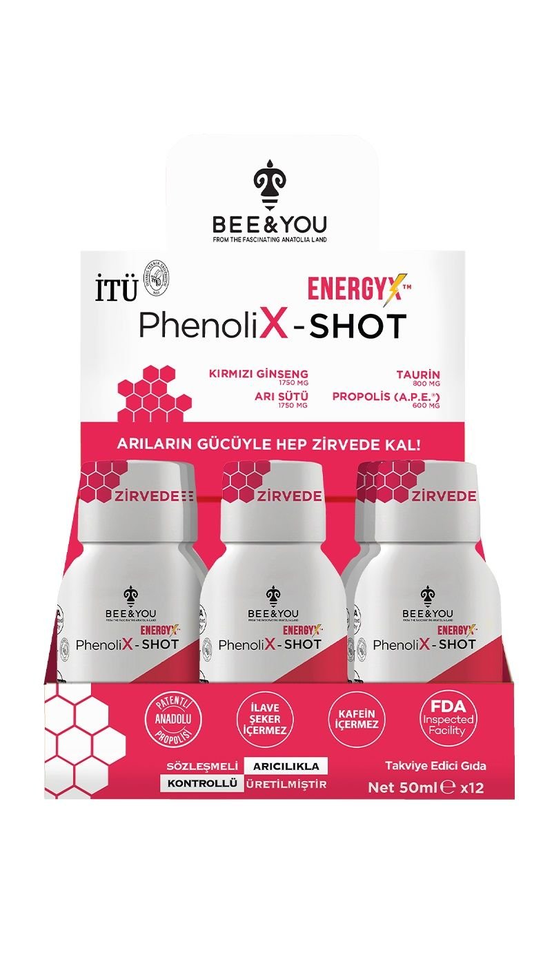 BEE'O Bee & You Phenolix Energy x Shot Vitamin+Taurin 50 ml