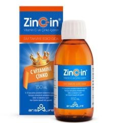 ZinC-in C Vitamini Çinko Sıvı Takviye Edici Gıda 150 ml