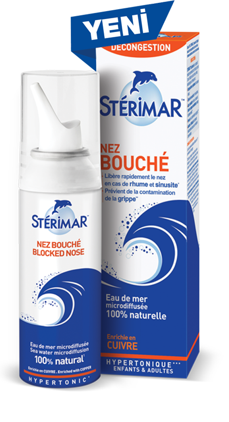 Stérimar™ Tıkalı Burun Spreyi 100 ml