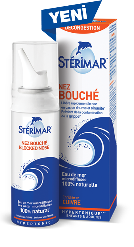 Stérimar™ Tıkalı Burun Spreyi 100 ml