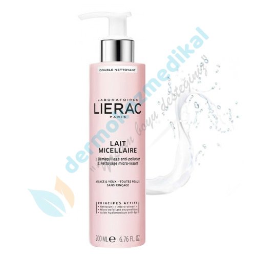 Lierac Double Cleansing Micellar Milk Face&Eyes 200ml