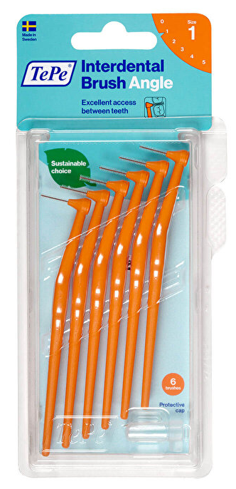 Tepe Angle Arayüz Fırçası Turuncu 0.45 mm 6'lı