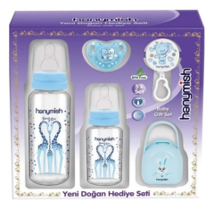 Hanymish Yenidoğan PP Hediye Seti 5'li (Erkek)