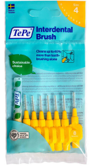 Tepe Diş Arası Fırçası Sarı 0.7 mm 8'li