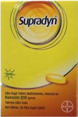 Supradyn Koenzim Q10 İçeren Yeni Formül 30 Tablet