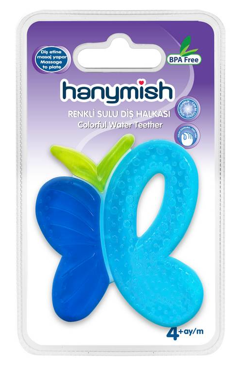 Hanymish Renkli Sulu Diş Halkası