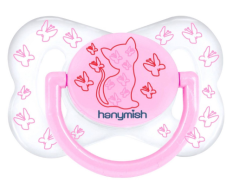 Hanymish Şeffaf Kelebek Damaklı Emzik No:1