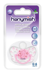 Hanymish Şeffaf Kelebek Damaklı Emzik No:1