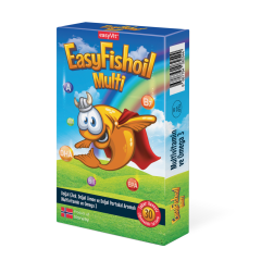 EasyFishOil Multi Omega 3 Çiğnenebilir 30 Jel Tablet