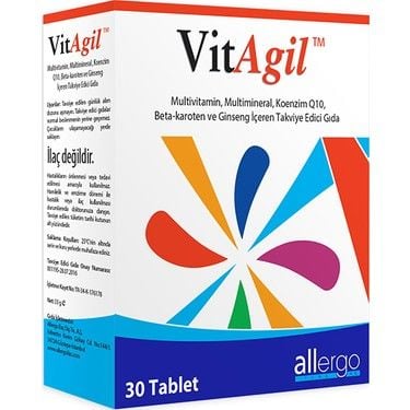 Allergo VitAgil 30 Tablet