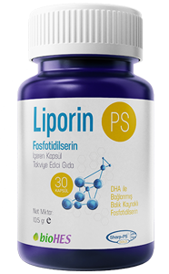 Liporin PS Fosfotidilserin İçeren Takviye Edici Gıda 30 Kapsül