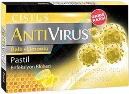 Cistus Ballı Limonlu 10 Pastil