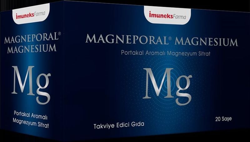 Imuneks Farma İmuneks Magneporal Magnezyum 250 MG 20 Sase