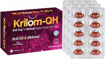 Krilom QH Krill Oil 30 Yumuşak Kapsül