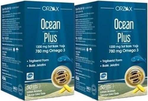Ocean Plus Omega3 1200mg 50 Kapsül 2 Adet