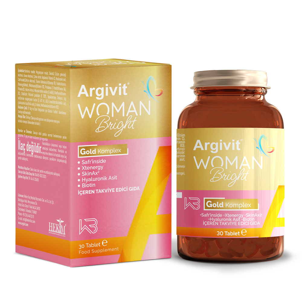 Argivit Women Bright Gold Kompleks 30 Tablet