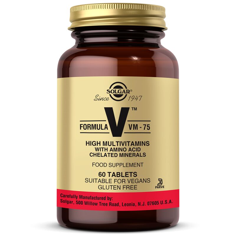 Solgar VM 75 60 Tablet Multivitamin