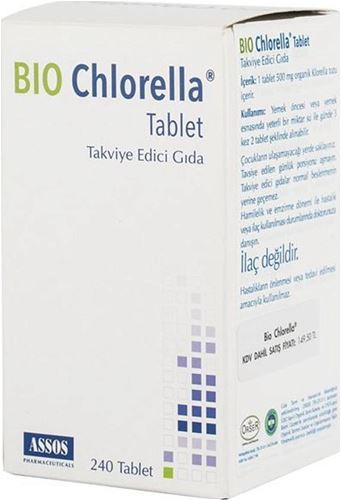 Assos İlaç Bio Chlorella 240 Tablet