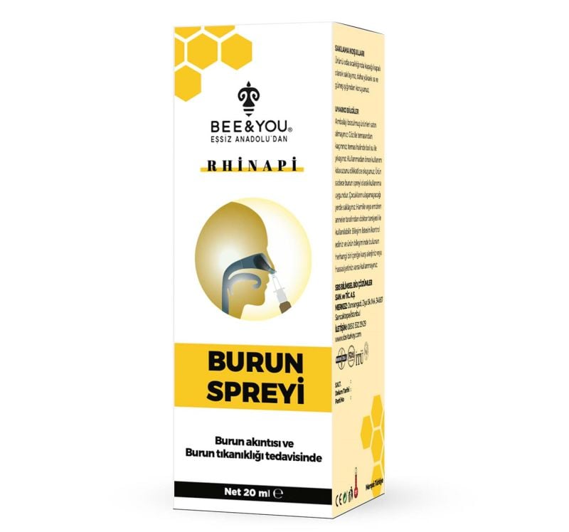 Bee'o Bee & You Rhinapi Burun Spreyi 20 ml