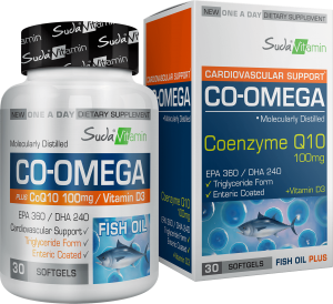 Suda Vitamin CO-Omega Coenzyme Q10 30 Yumuşak Kapsül