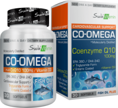 Suda Vitamin CO-Omega Coenzyme Q10 30 Yumuşak Kapsül